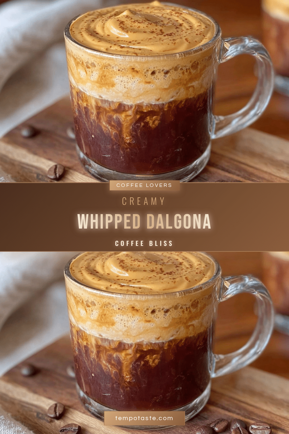 creamy dalgona coffee recipe