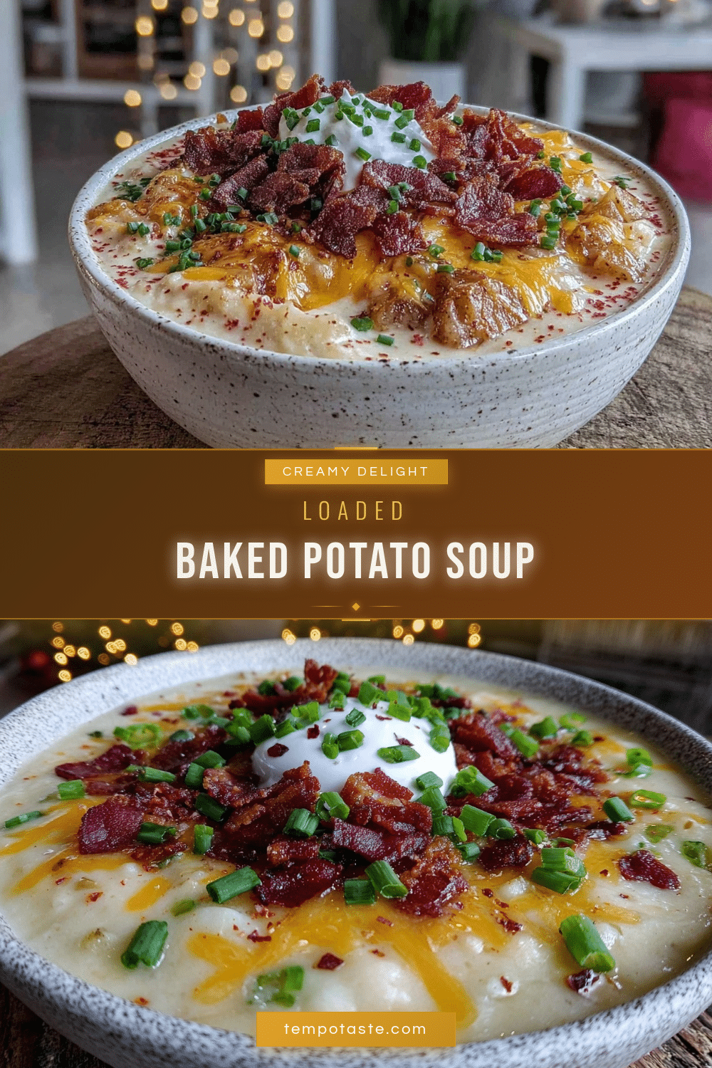 creamy loaded baked potato soup recipe