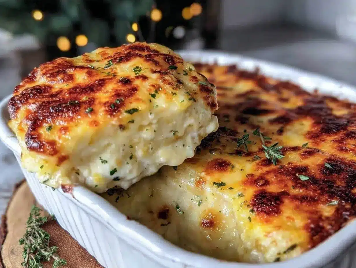 creamy scalloped potatoes with gruyere cheese preparation steps