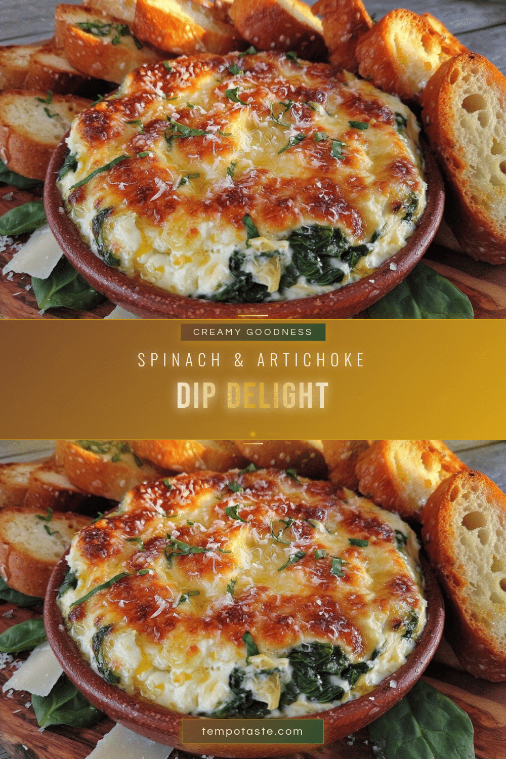creamy spinach artichoke dip recipe