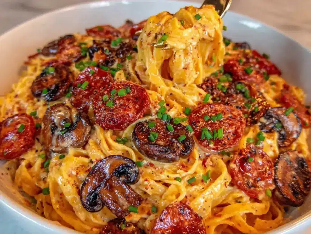 creamy without cream pasta - featured image
