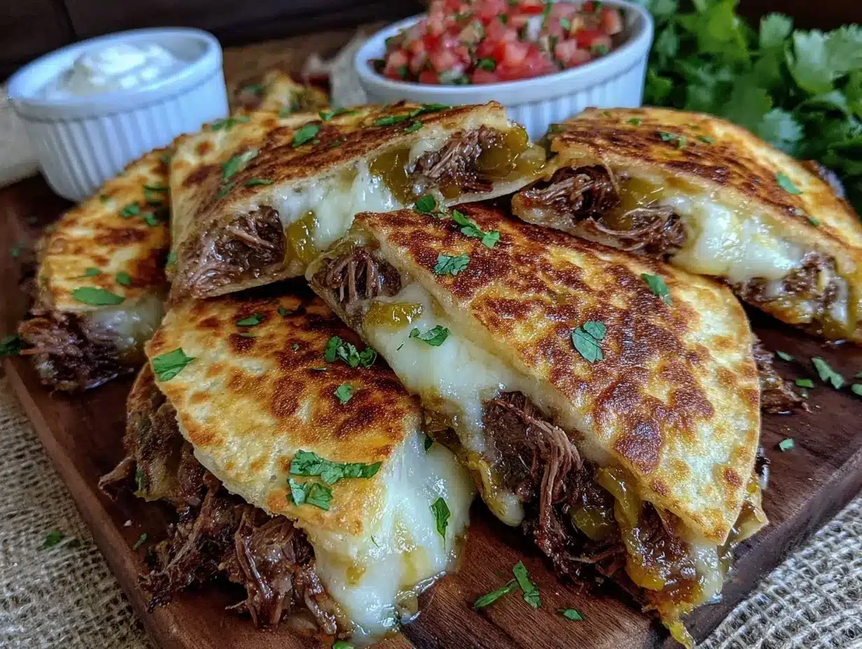 crispy corned beef quesadillas preparation steps