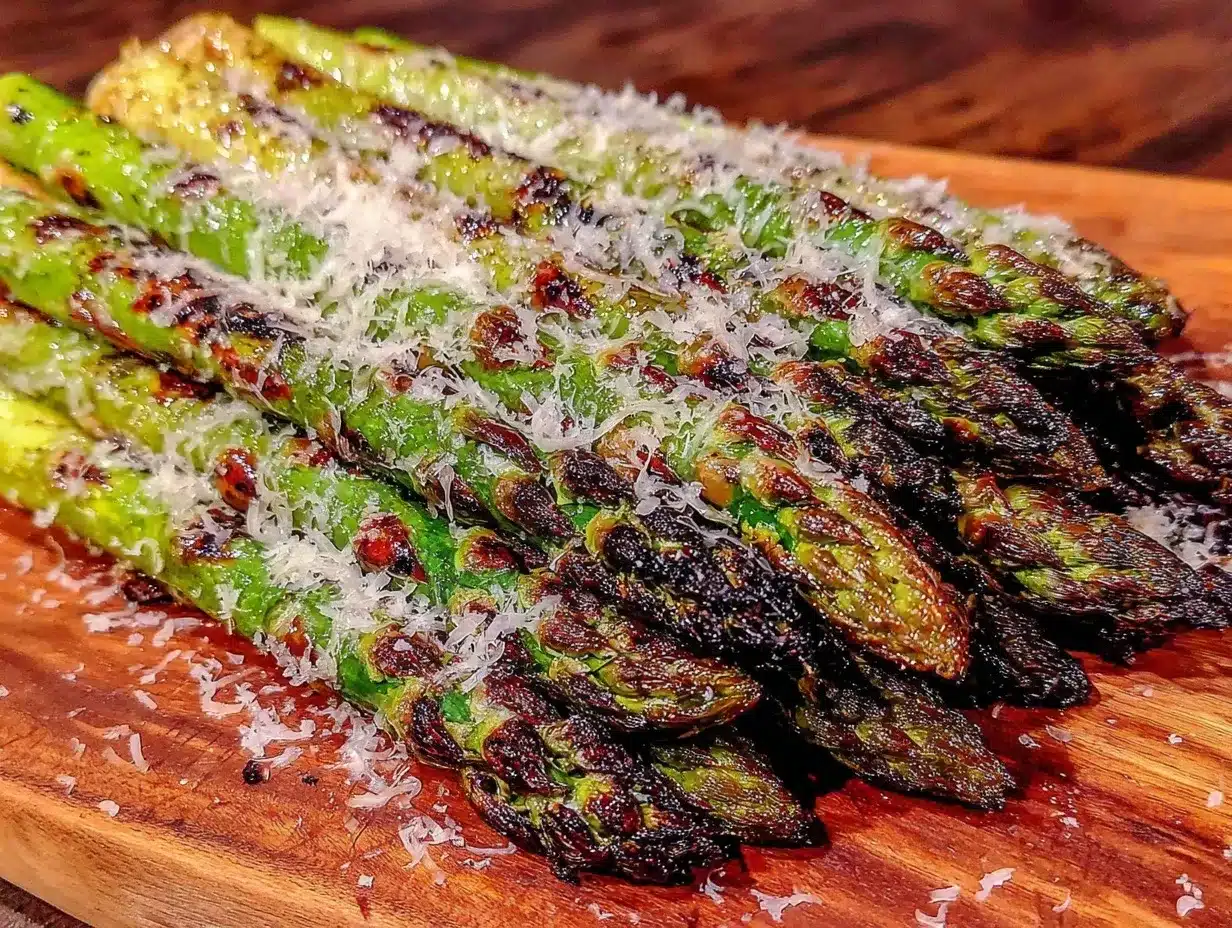 crispy grilled asparagus preparation steps