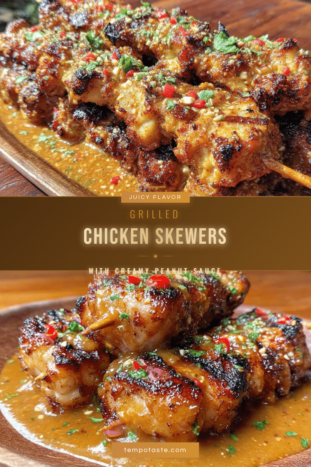crispy grilled chicken skewers recipe
