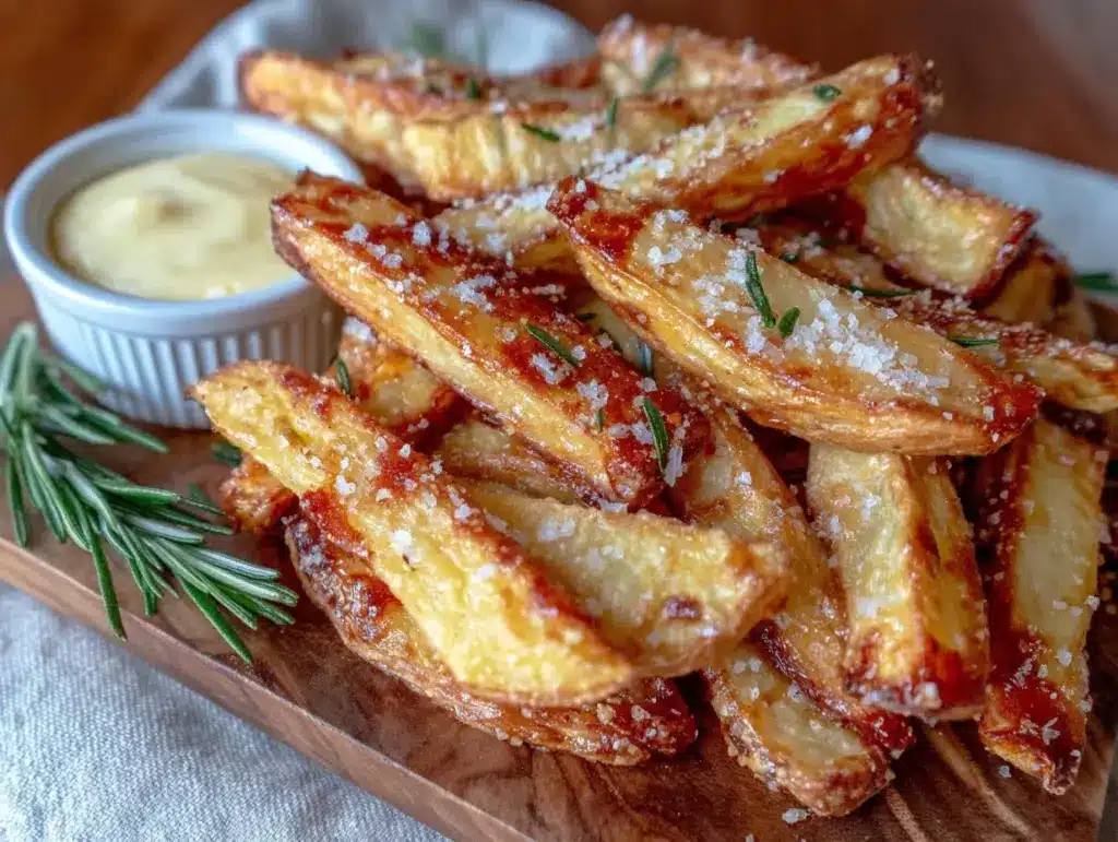 crispy oven fries recipe - featured image