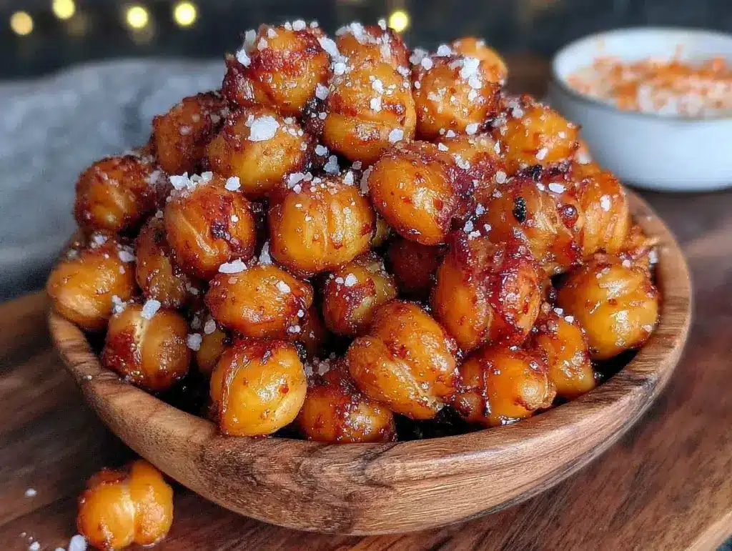 crispy spiced chickpeas - featured image