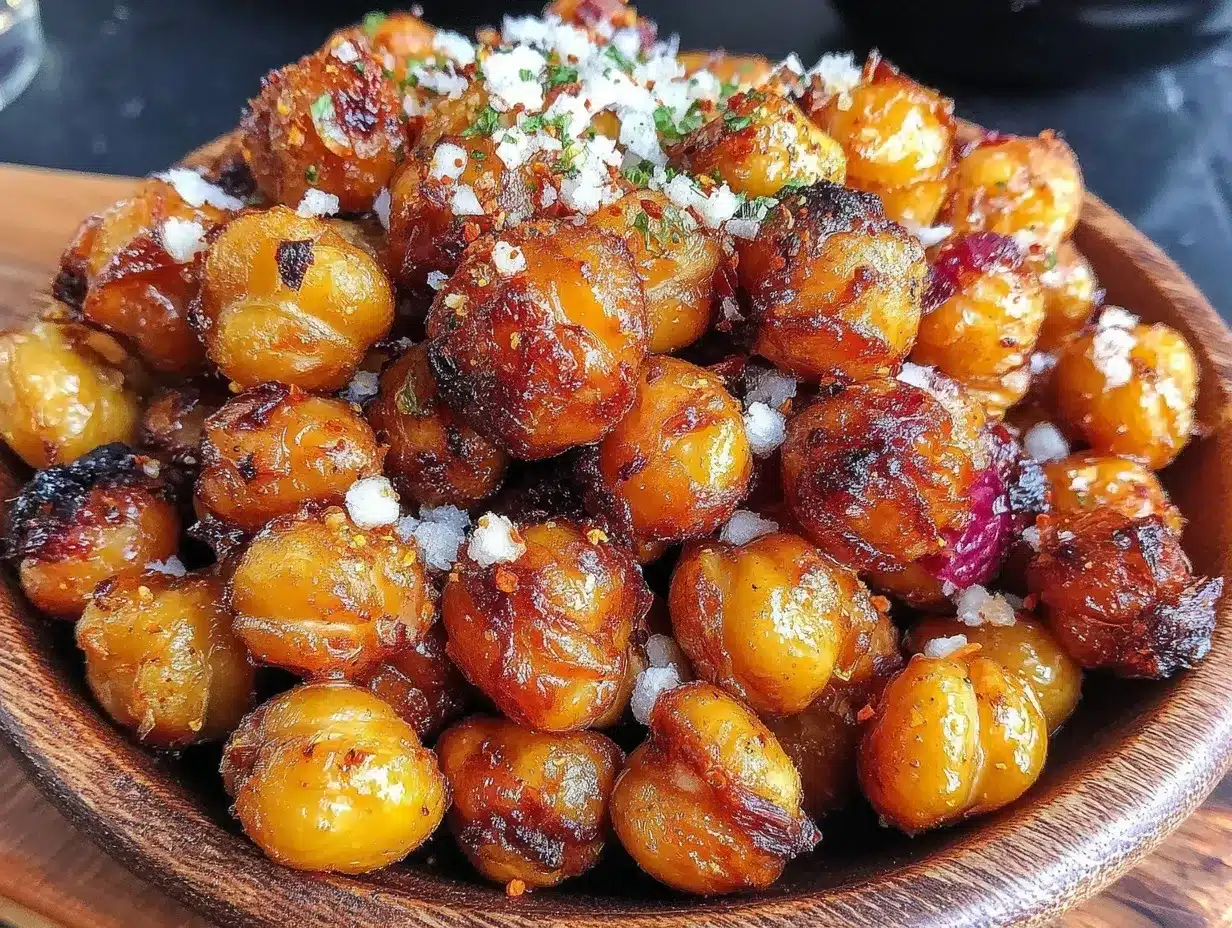 crispy spiced chickpeas preparation steps