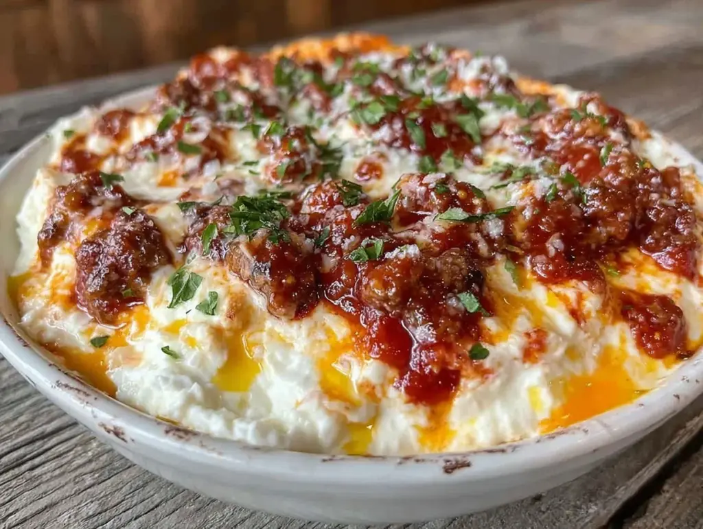 deconstructed lasagna dip - featured image