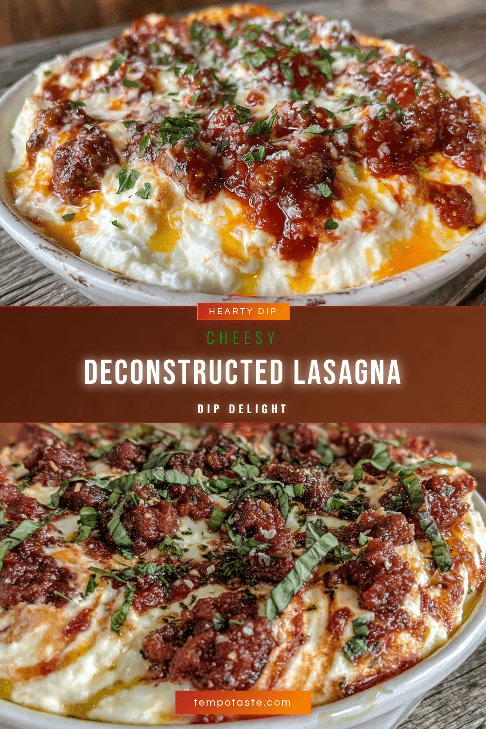 deconstructed lasagna dip recipe
