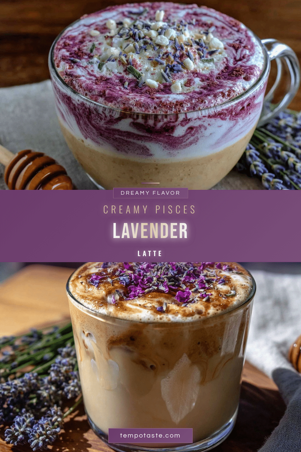Dreamy Pisces Lavender Latte recipe