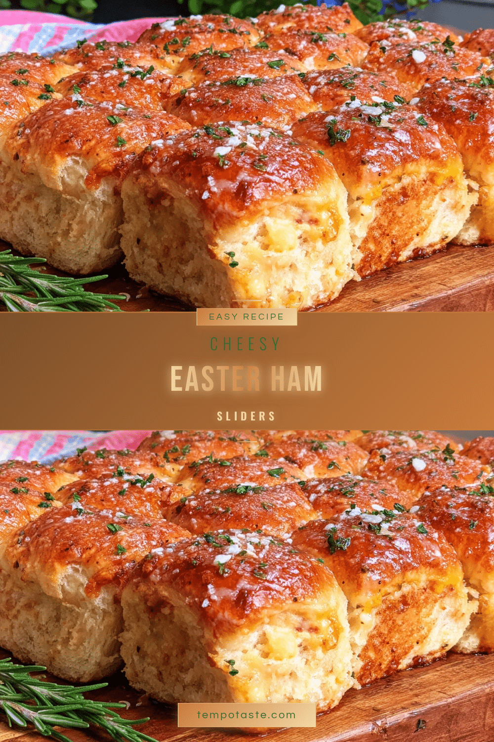 Easter ham and cheese sliders recipe