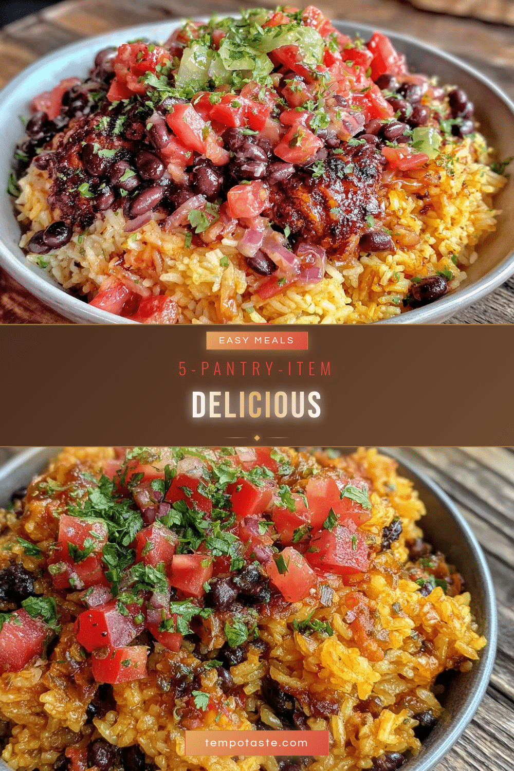 easy 5-pantry-item meals recipe