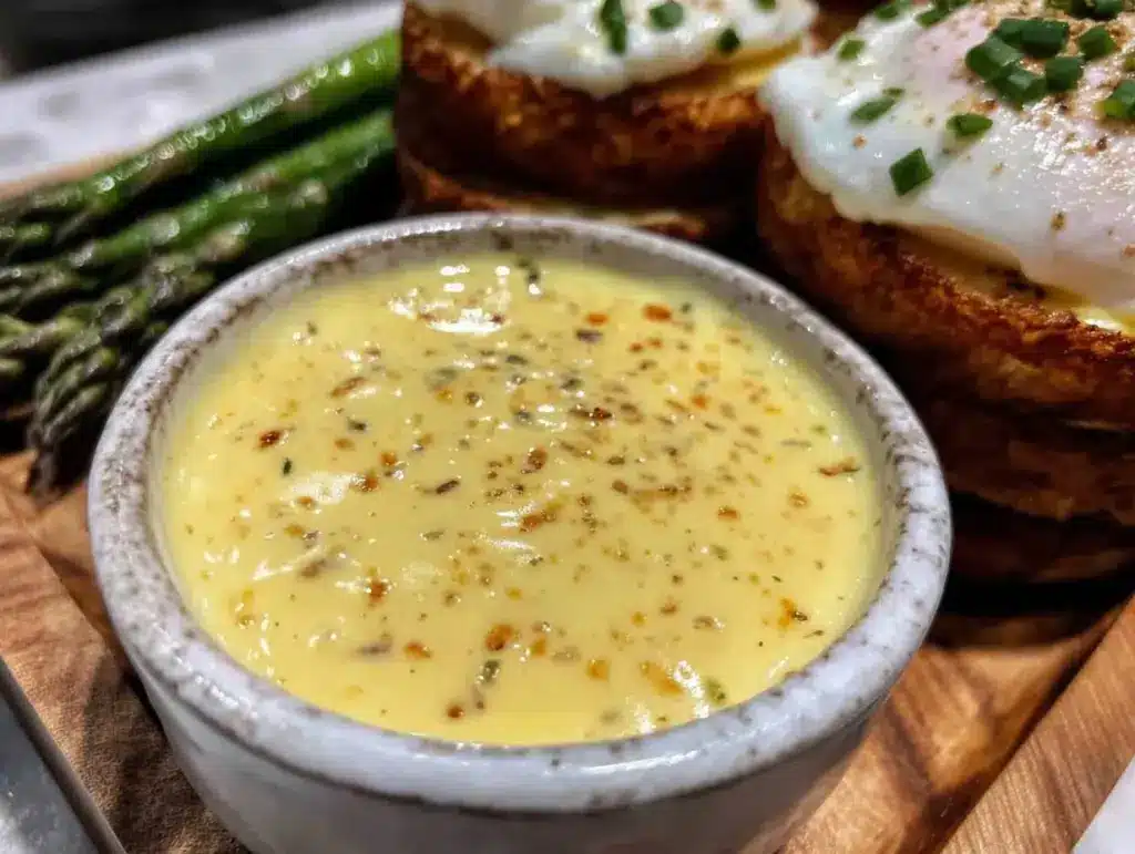 easy blender hollandaise sauce - featured image