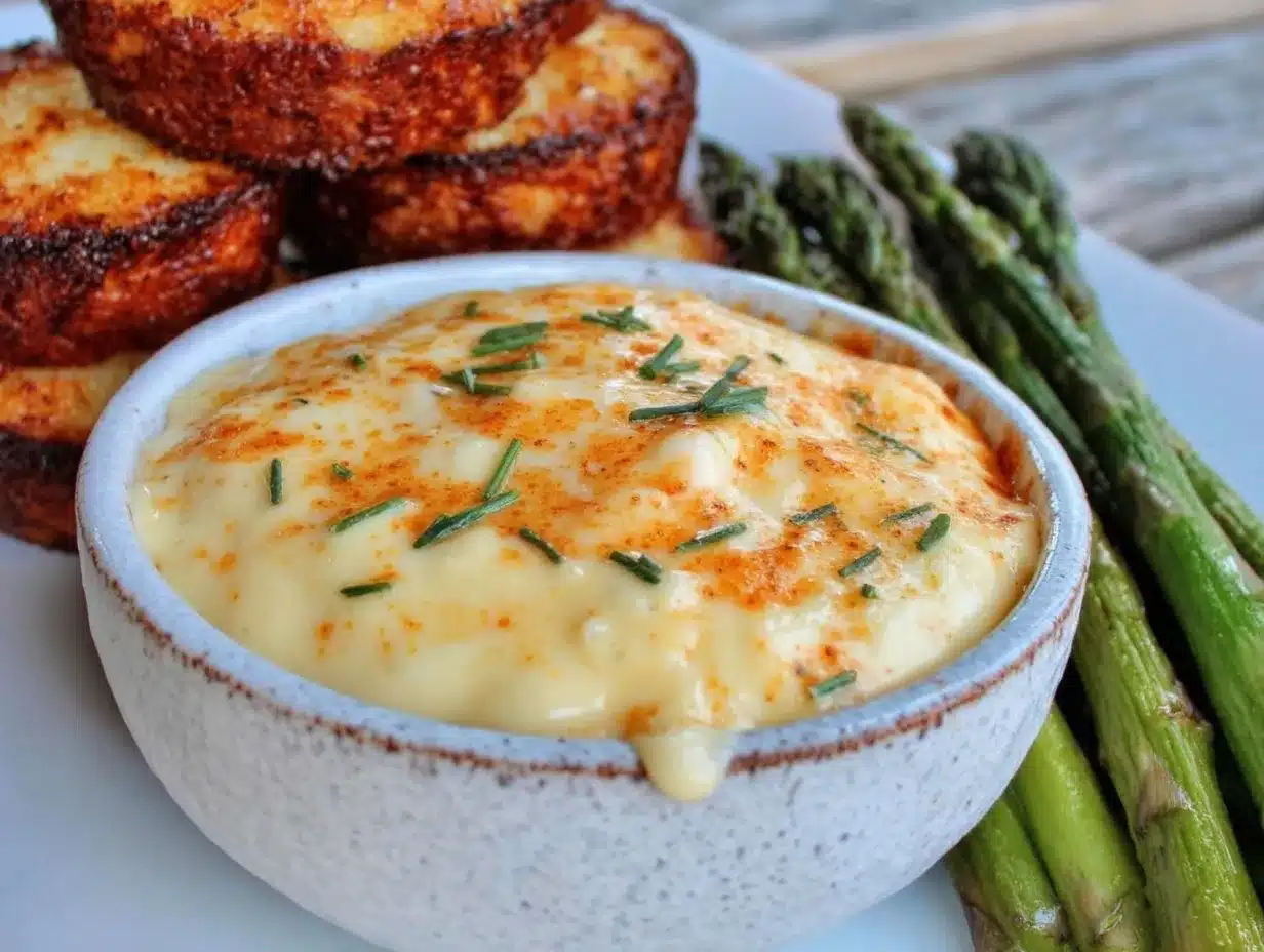 easy blender hollandaise sauce preparation steps