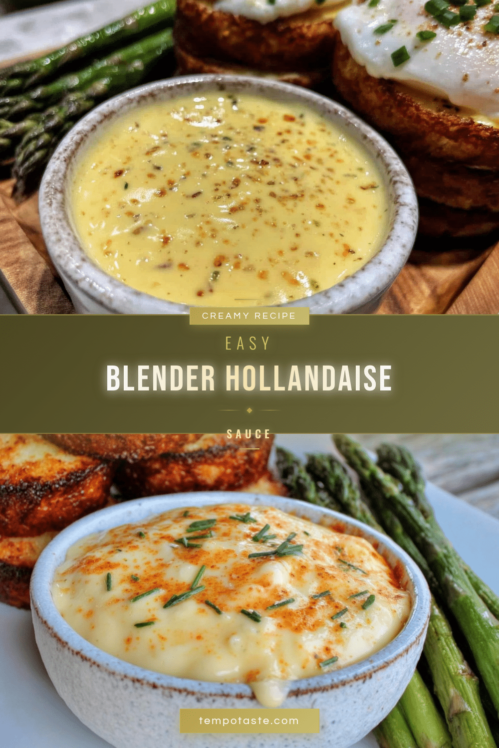 easy blender hollandaise sauce recipe