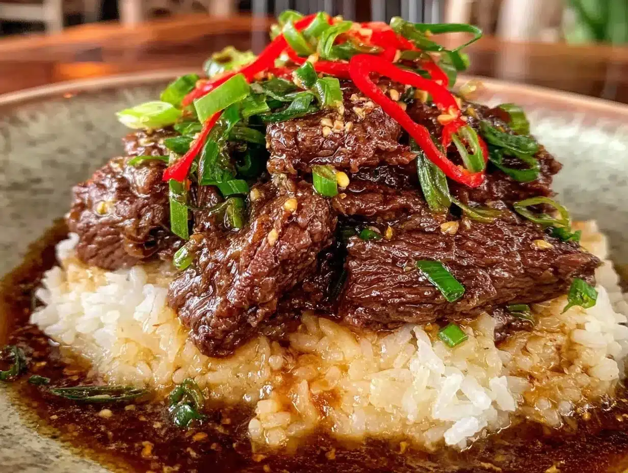 easy crispy mongolian beef recipe preparation steps