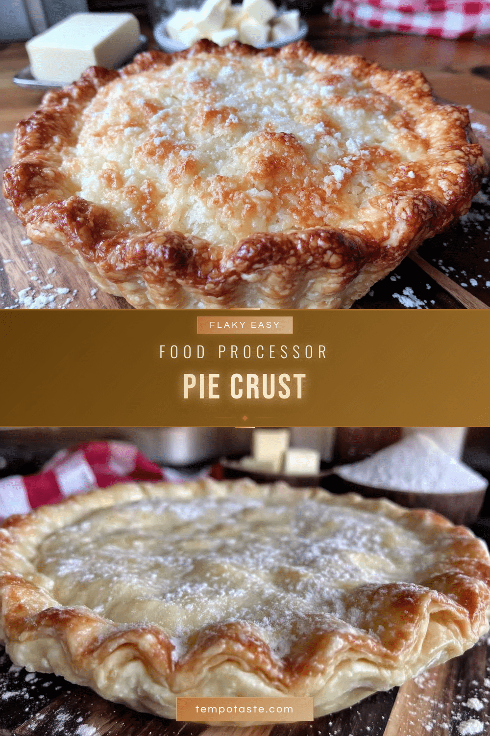 easy food processor pie crust recipe
