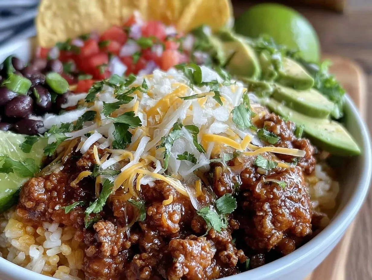 Flavorful Taco Tuesday Bowl preparation steps