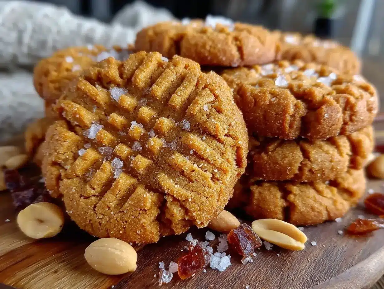 flourless peanut butter cookies preparation steps