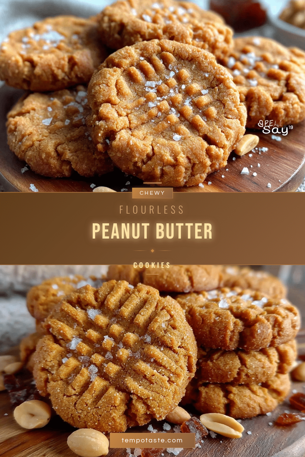 flourless peanut butter cookies recipe