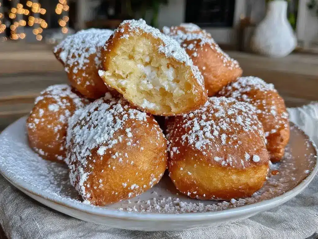 fluffy new orleans beignets - featured image