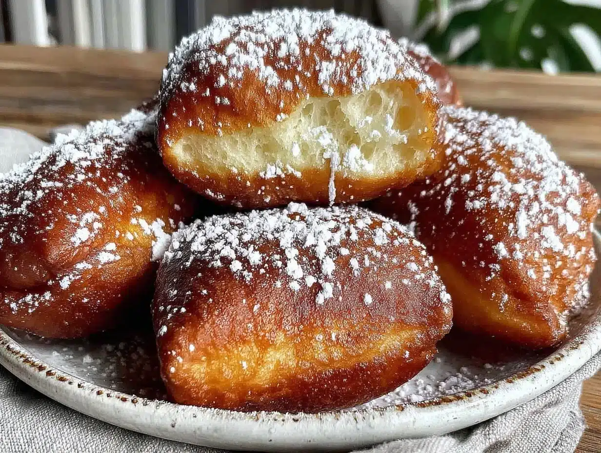 fluffy new orleans beignets preparation steps