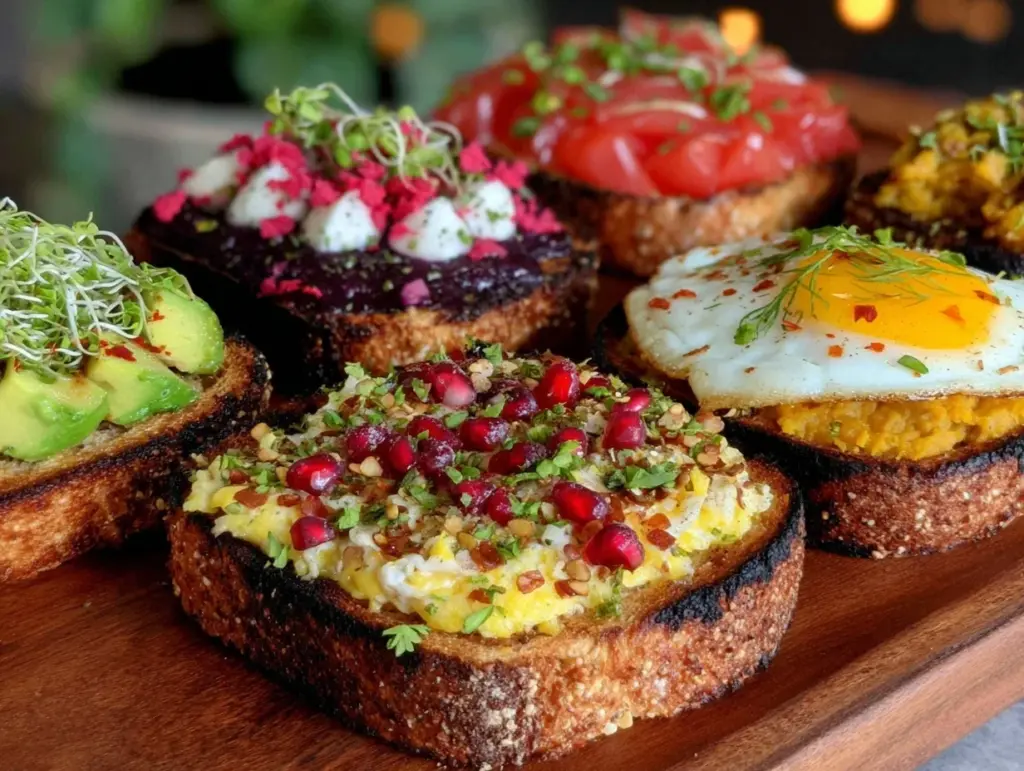 fresh aesthetic breakfast toasts - featured image