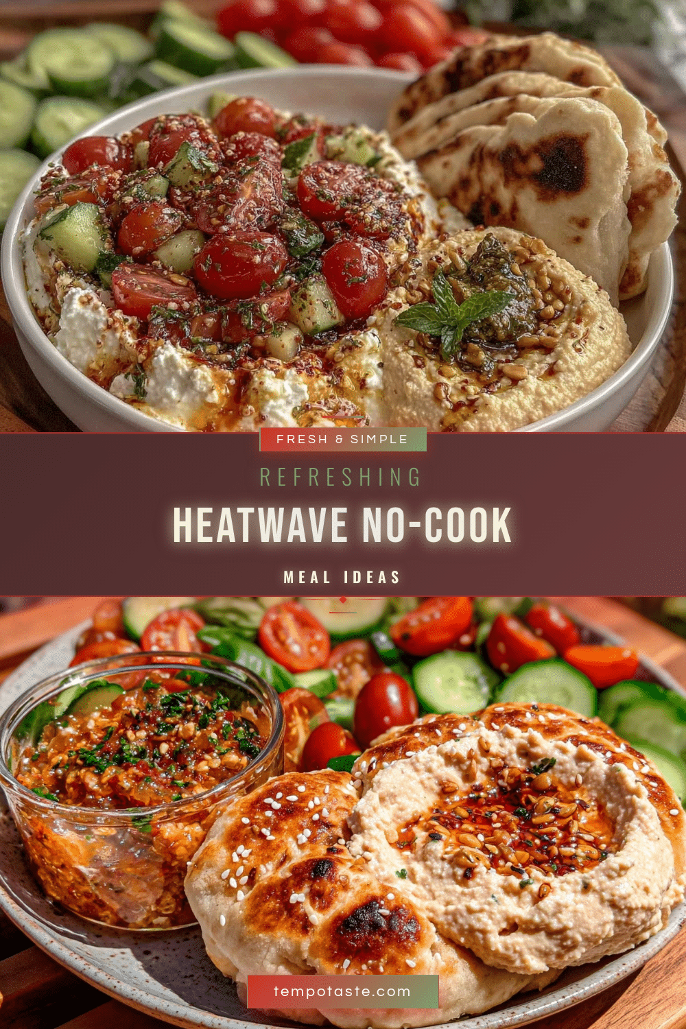 fresh heatwave no-cook meals recipe