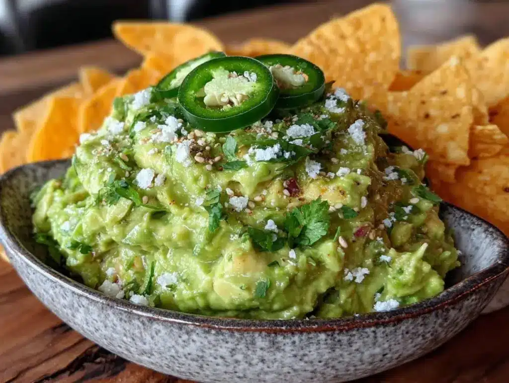 fresh shamrock guacamole recipe - featured image