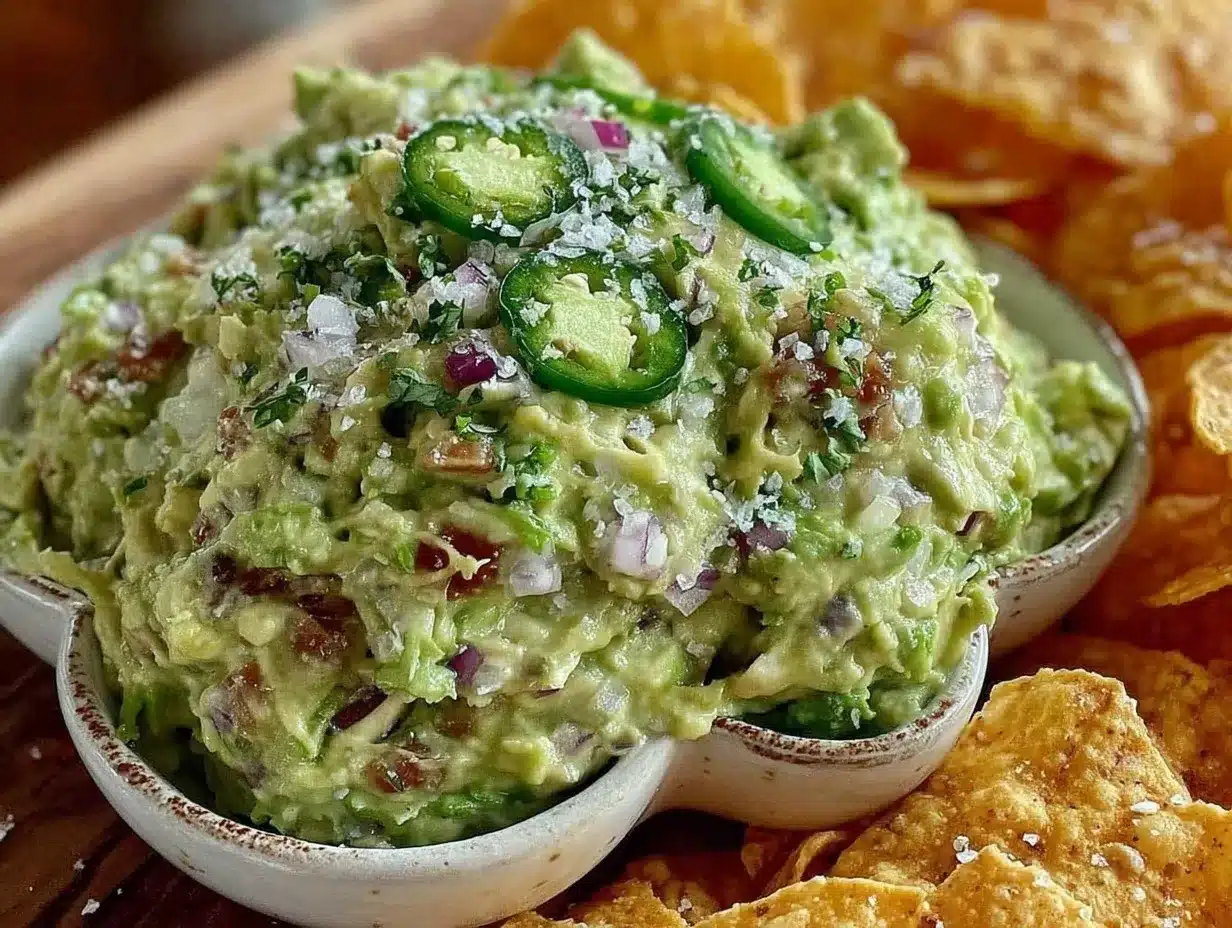 fresh shamrock guacamole recipe preparation steps