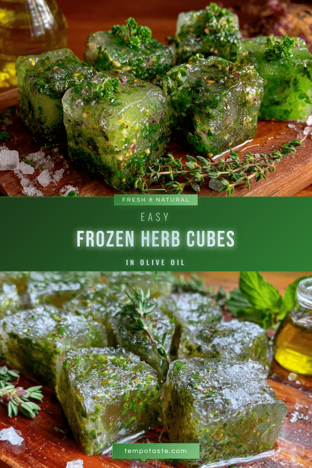 frozen herb cubes in olive oil recipe