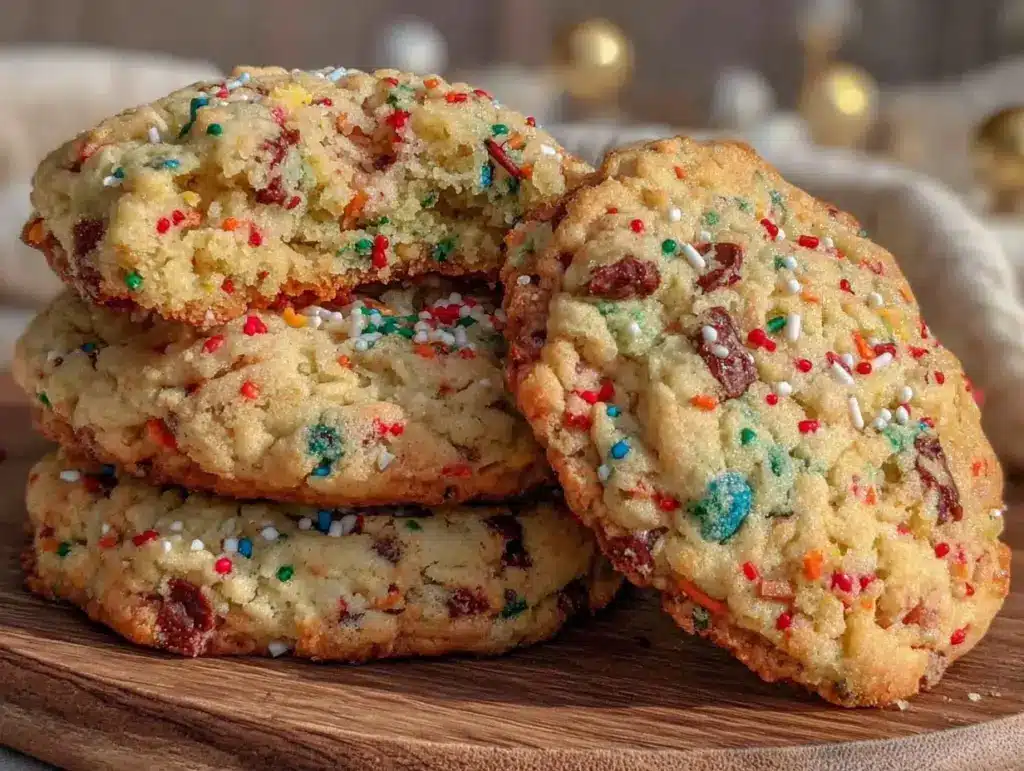 funfetti cake batter cookies - featured image