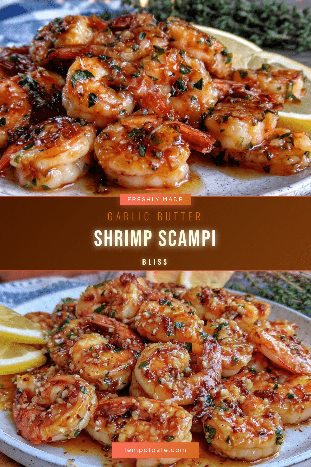 garlic butter shrimp scampi recipe
