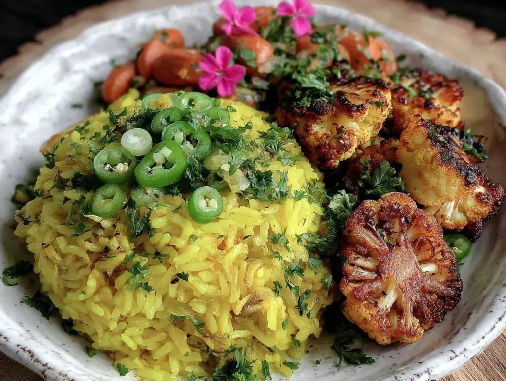 golden yellow turmeric dinner - featured image