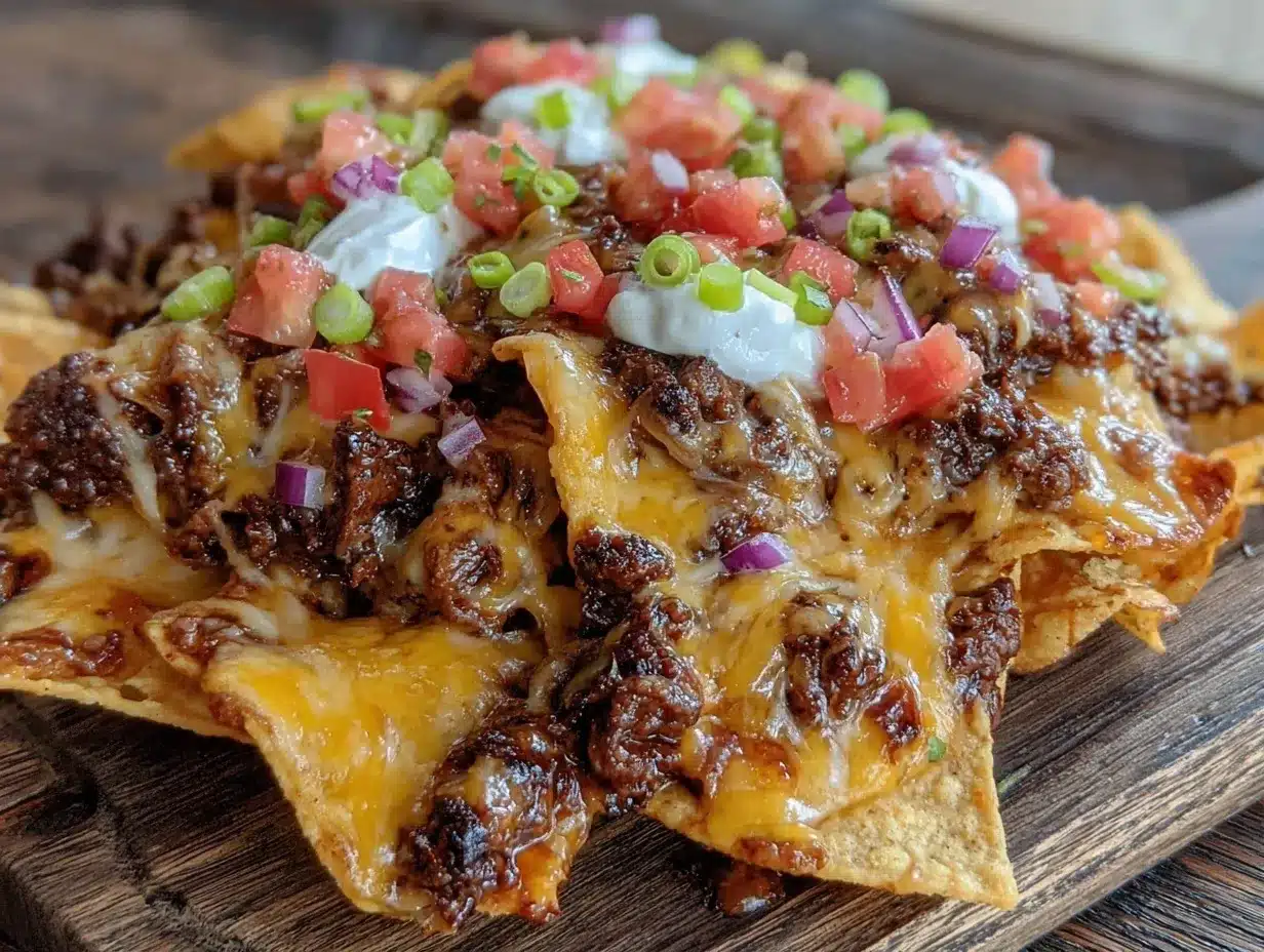 guinness beef nachos preparation steps