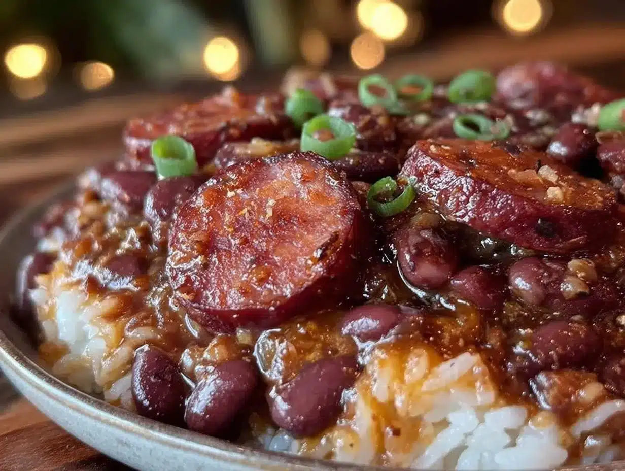 hearty red beans and rice preparation steps