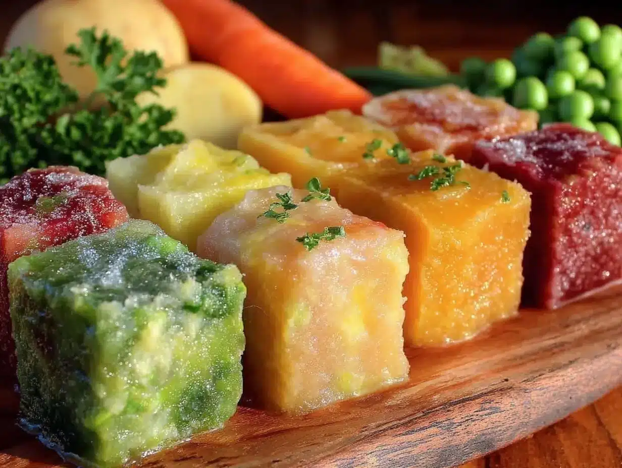 homemade baby food portion cubes preparation steps