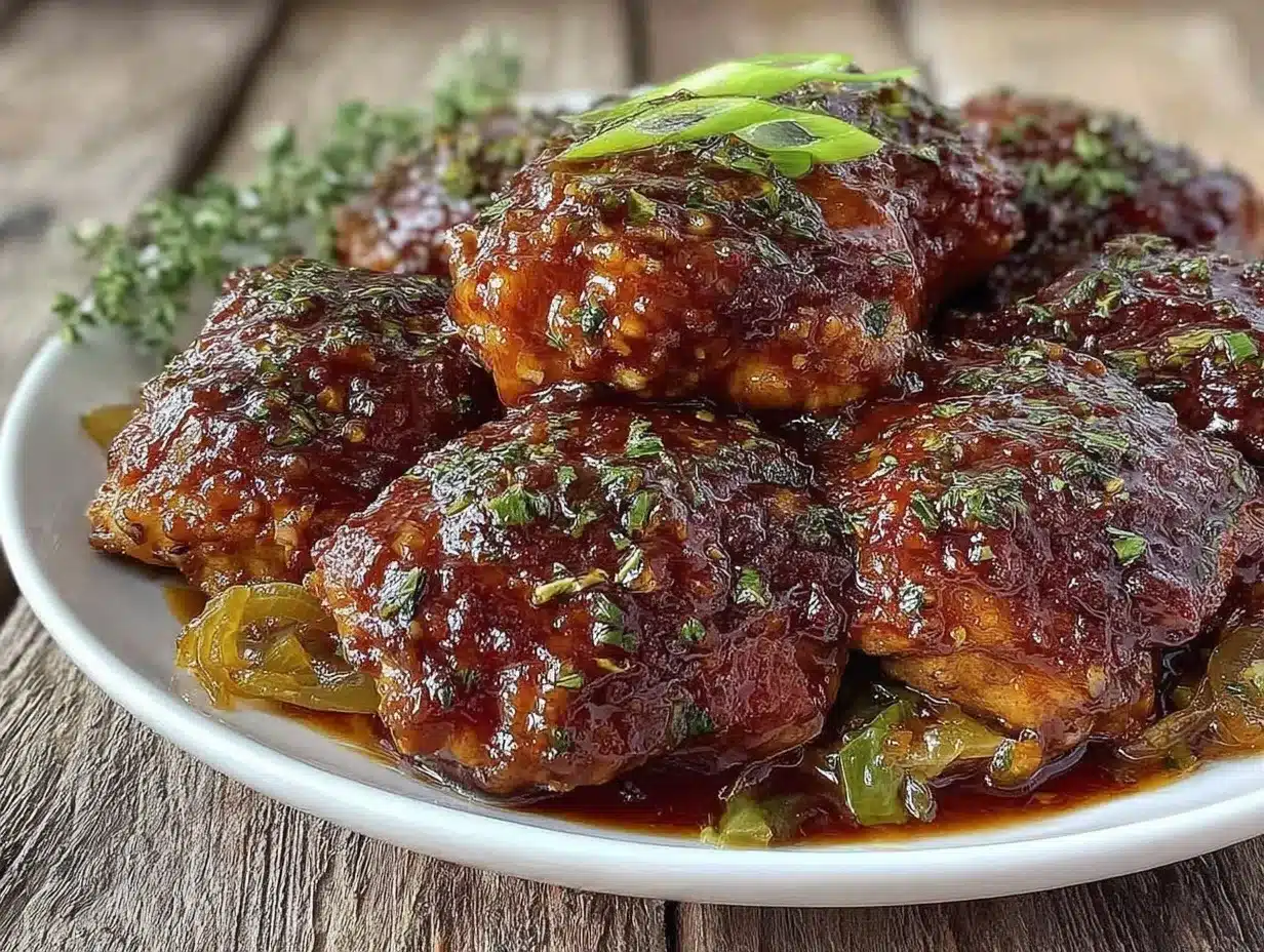 honey garlic slow cooker chicken preparation steps