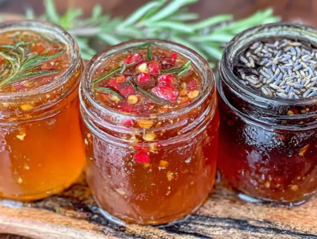 infused honey recipe - featured image