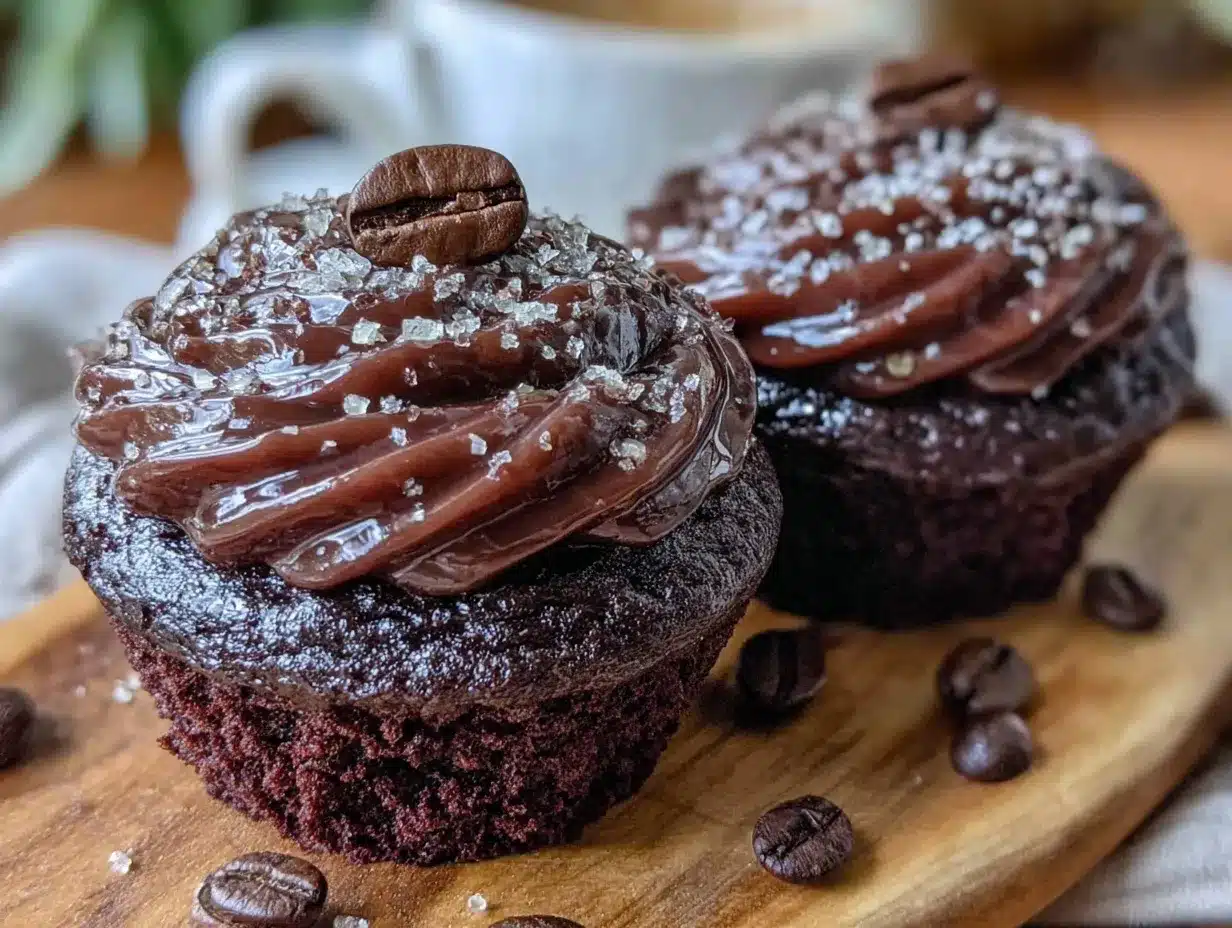 irish coffee chocolate cupcakes preparation steps