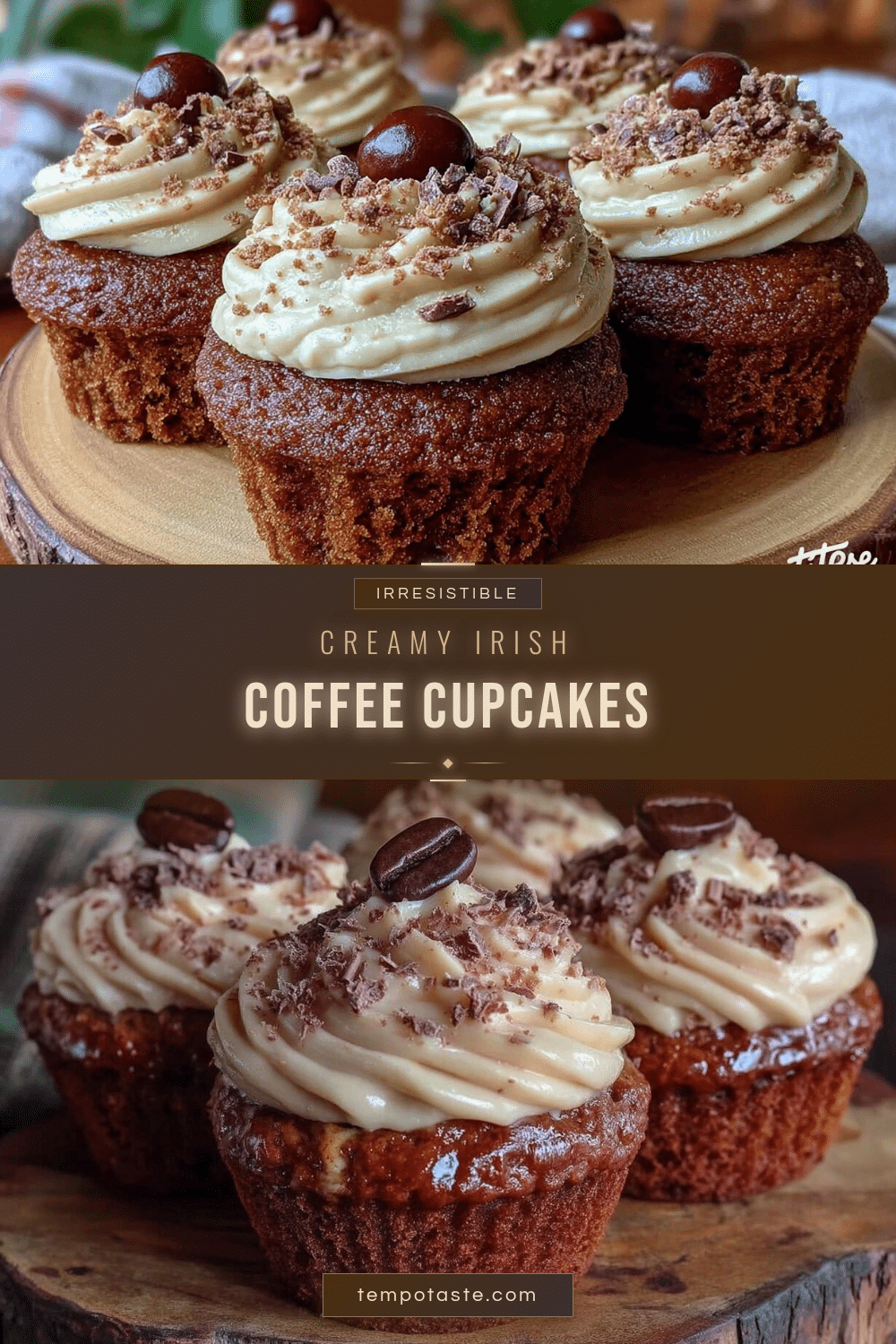 Irish coffee cupcakes recipe