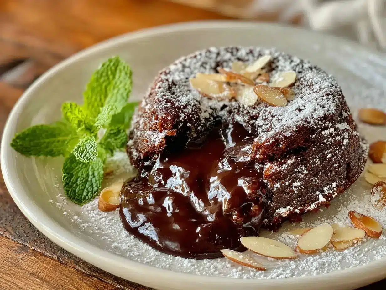 keto chocolate lava cake preparation steps