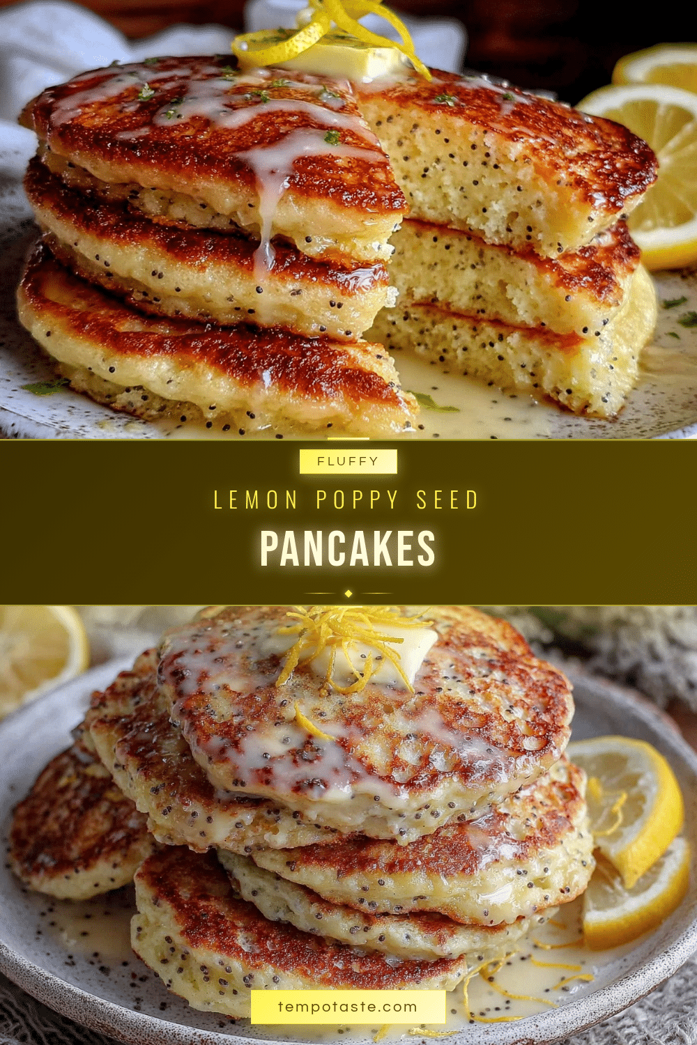 lemon poppy seed pancakes recipe