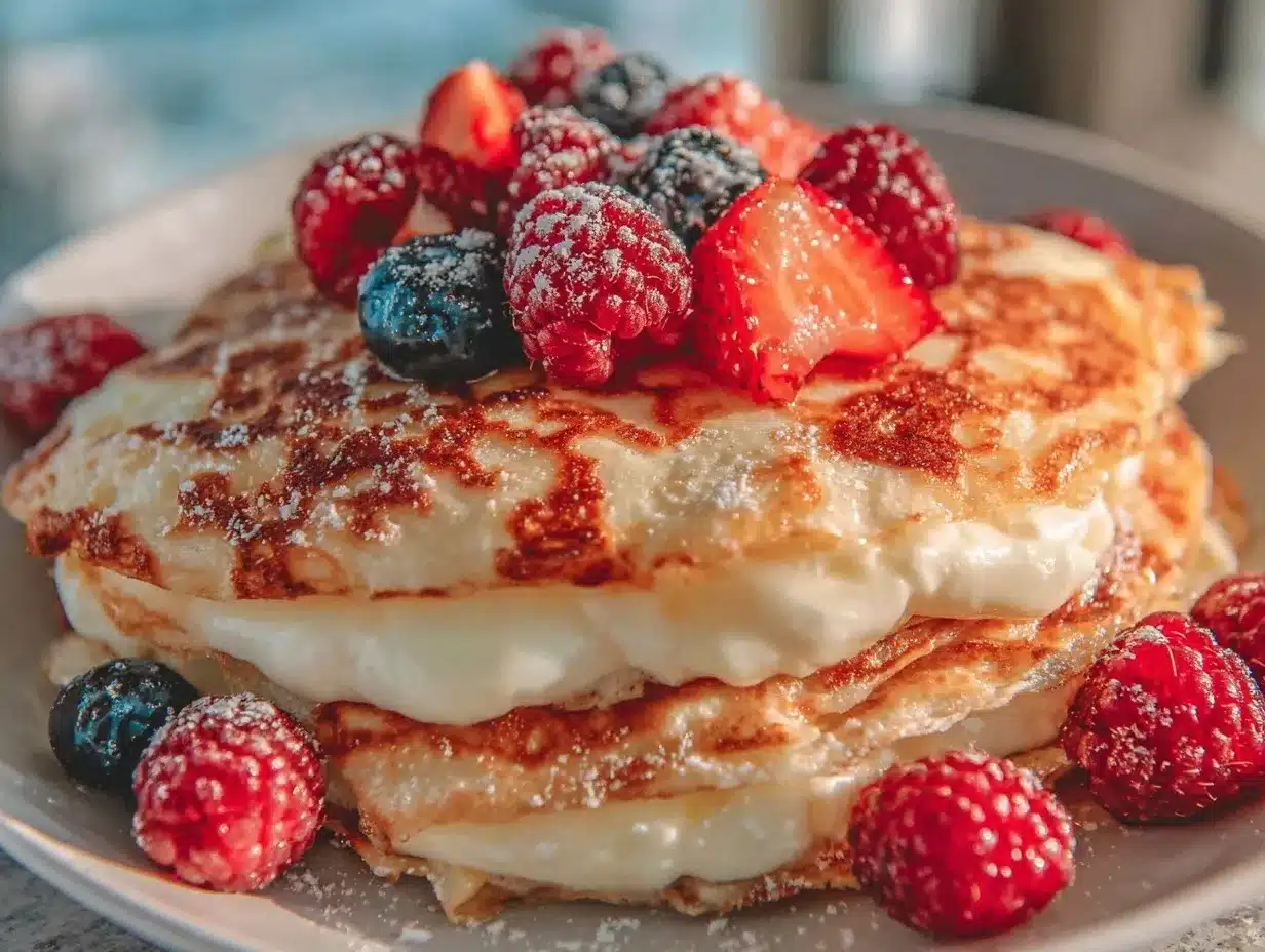 lemon ricotta crepes preparation steps