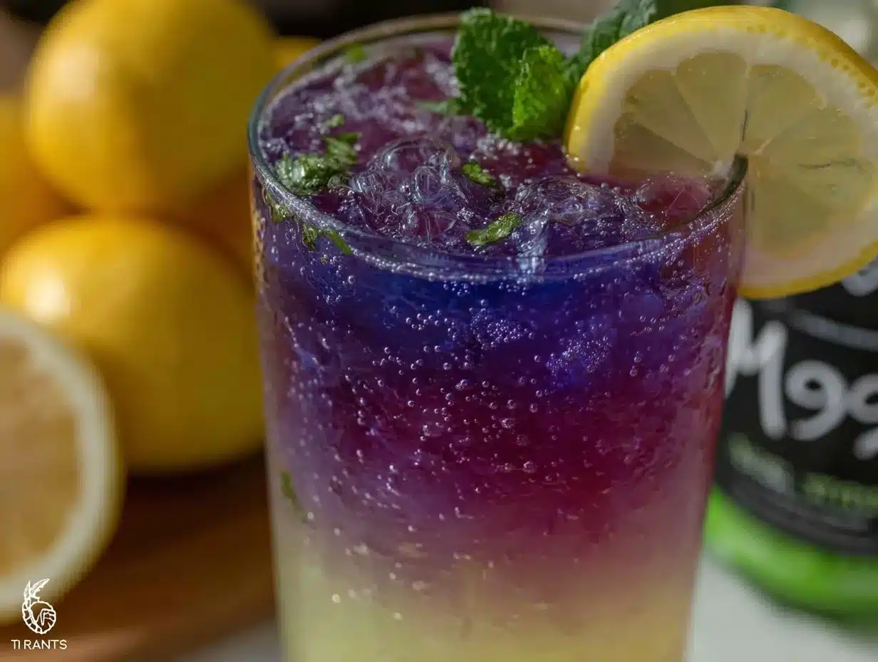 magic color-changing lemonade preparation steps