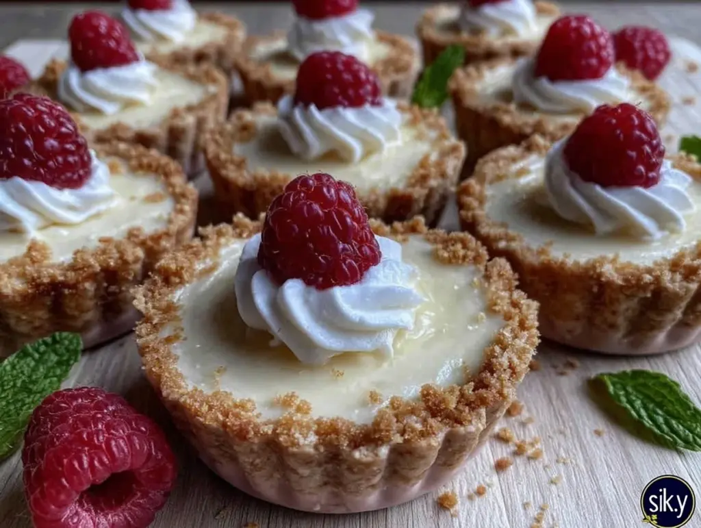mini cheesecakes recipe - featured image