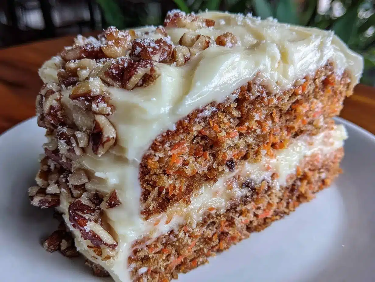 moist homemade carrot cake preparation steps
