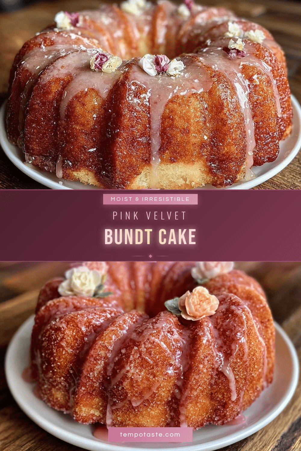 moist pink velvet bundt cake recipe