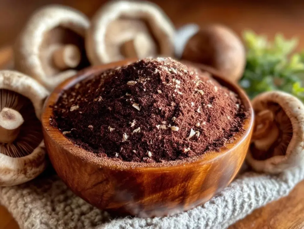 mushroom powder recipe - featured image