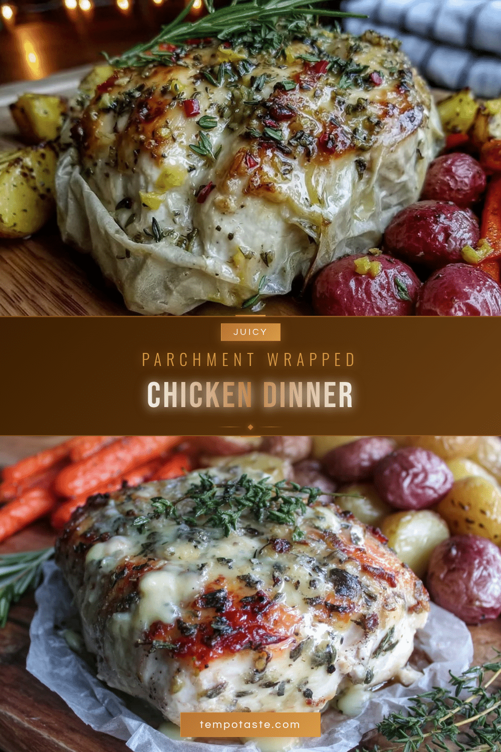 parchment wrapped chicken recipe